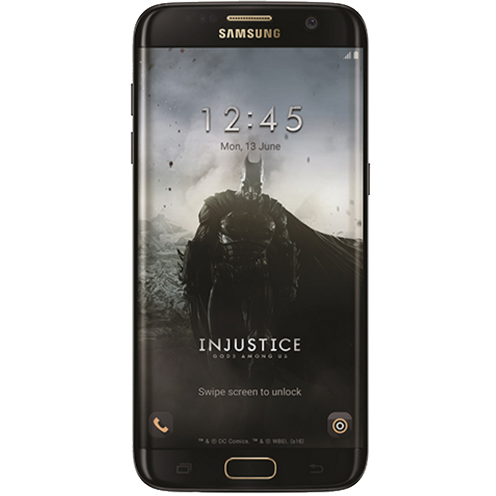 スマートフォン/携帯電話 スマートフォン本体 Mobile Phones Galaxy S7 Edge Dual Sim 32GB LTE 4G Black Batman 