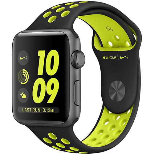 apple watch green nike band