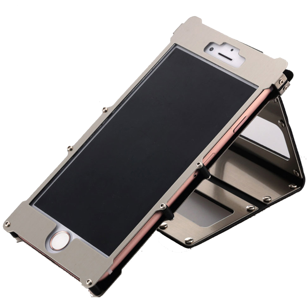 Phone Cases Iron Man Flip Cover Silver Apple Iphone 6 Plus