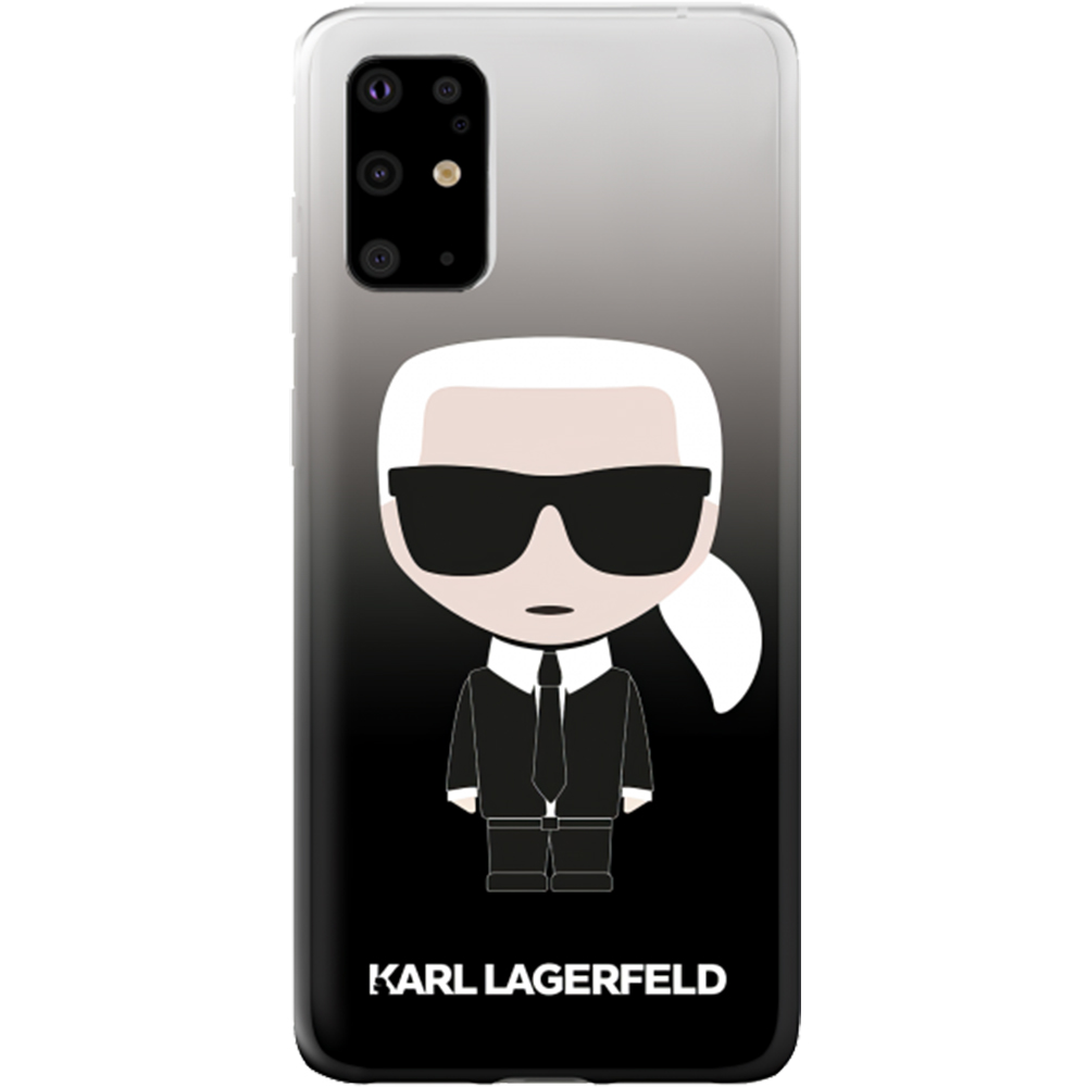 Phone Cases Capac Spate KARL LAGERFELD Karl Ikonik KLHCS67TRDFKBK... - Quickmobile