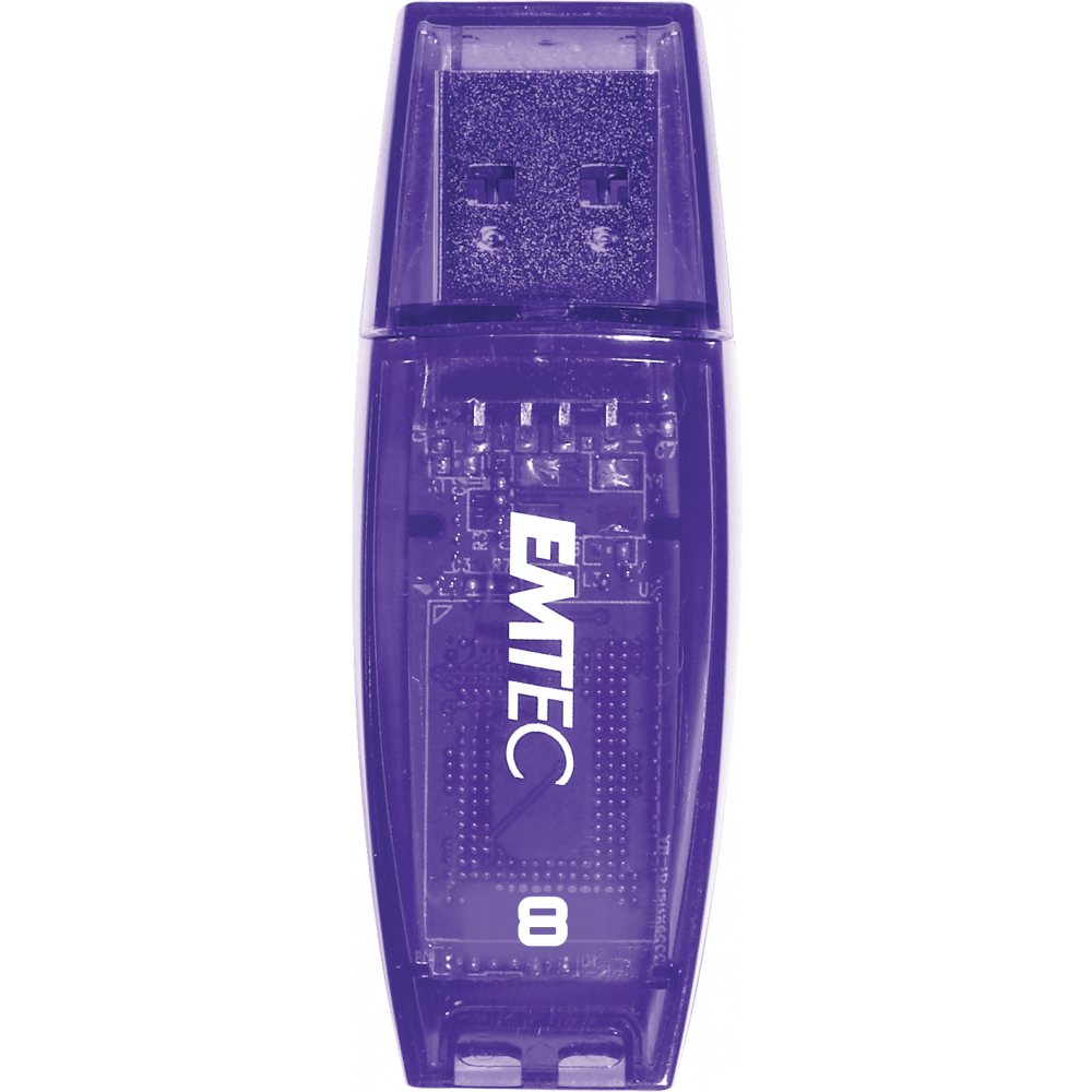 Usb Flash Drives 8gb C410 Usb Flash Drive Purple Emtec Quickmobile Quickmobile